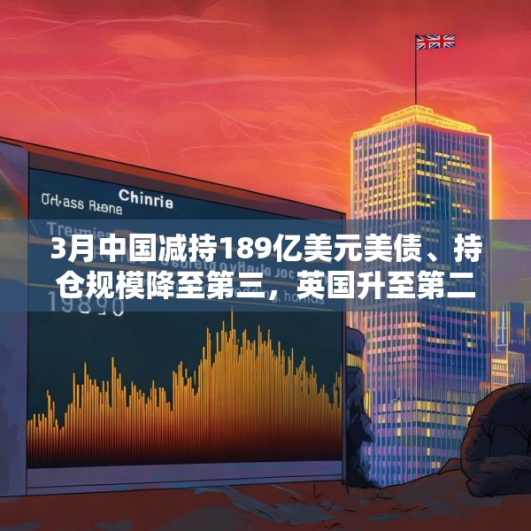 3月中国减持189亿美元美债、持仓规模降至第三，英国升至第二
