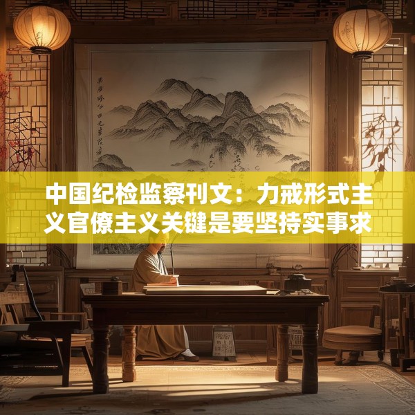 中国纪检监察刊文：力戒形式主义官僚主义关键是要坚持实事求是