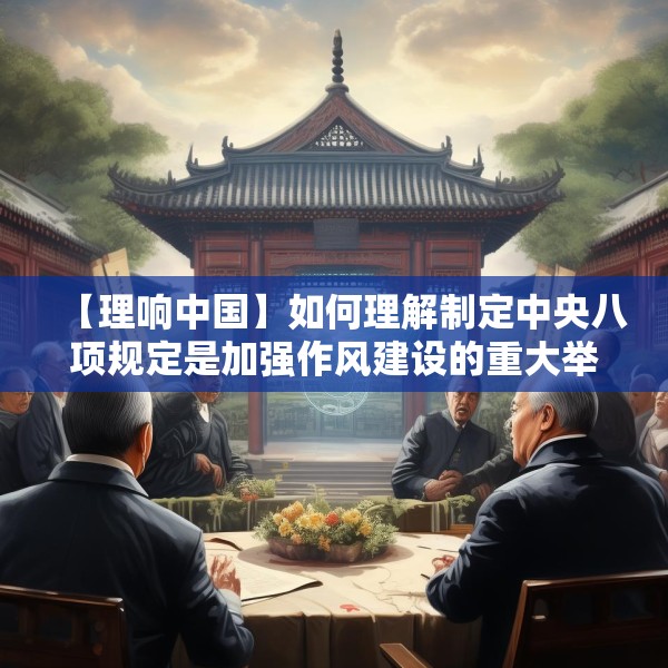 【理响中国】如何理解制定中央八项规定是加强作风建设的重大举措