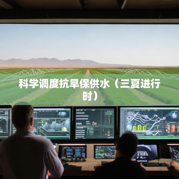科学调度抗旱保供水（三夏进行时）