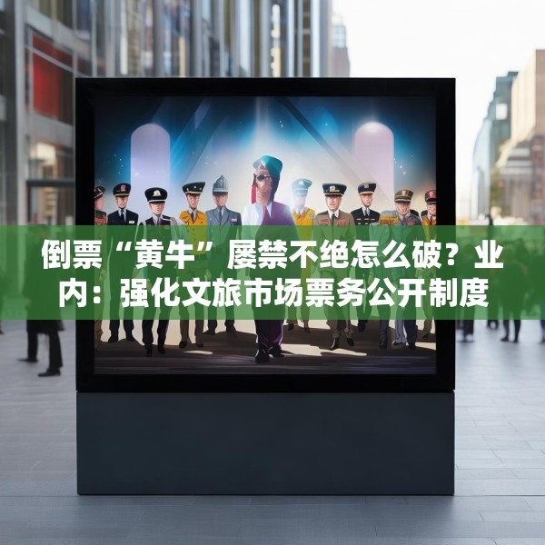 倒票“黄牛”屡禁不绝怎么破？业内：强化文旅市场票务公开制度