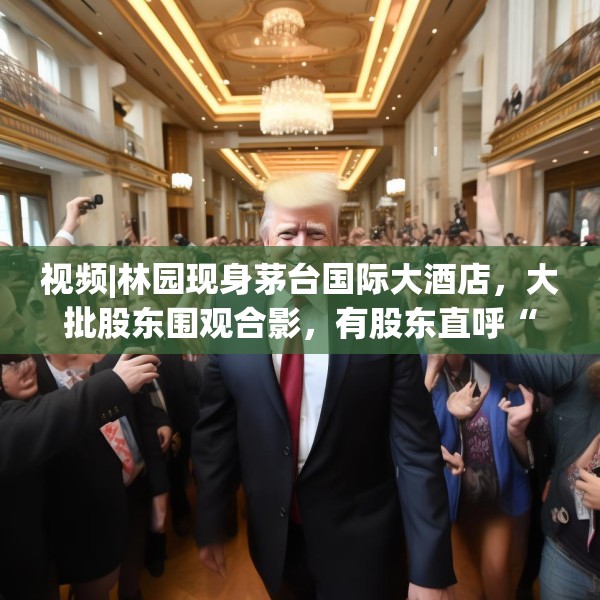 视频|林园现身茅台国际大酒店，大批股东围观合影，有股东直呼“存钱不如买茅台”