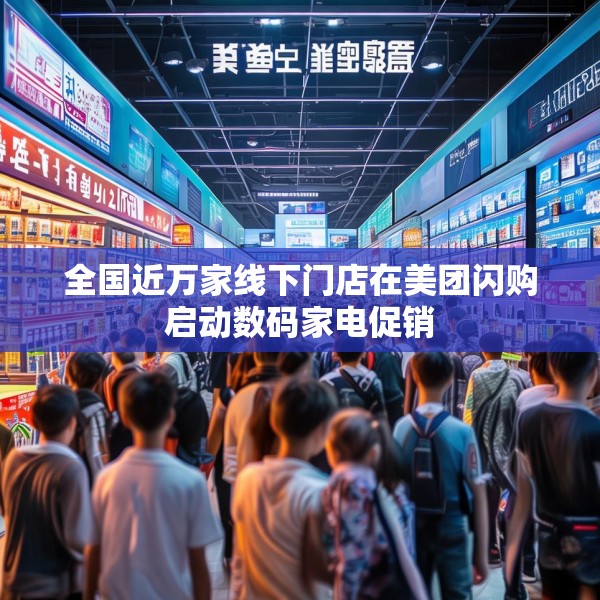 全国近万家线下门店在美团闪购启动数码家电促销