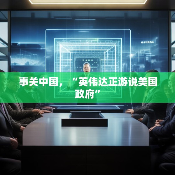 事关中国，“英伟达正游说美国政府”