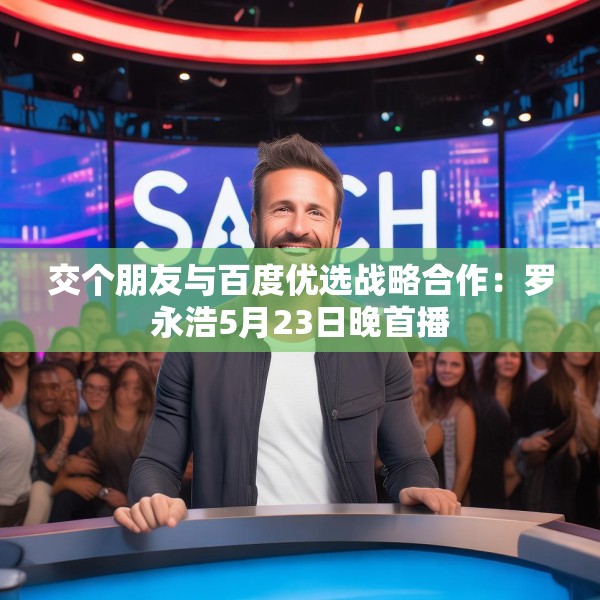 交个朋友与百度优选战略合作：罗永浩5月23日晚首播