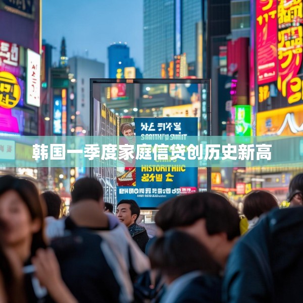 韩国一季度家庭信贷创历史新高