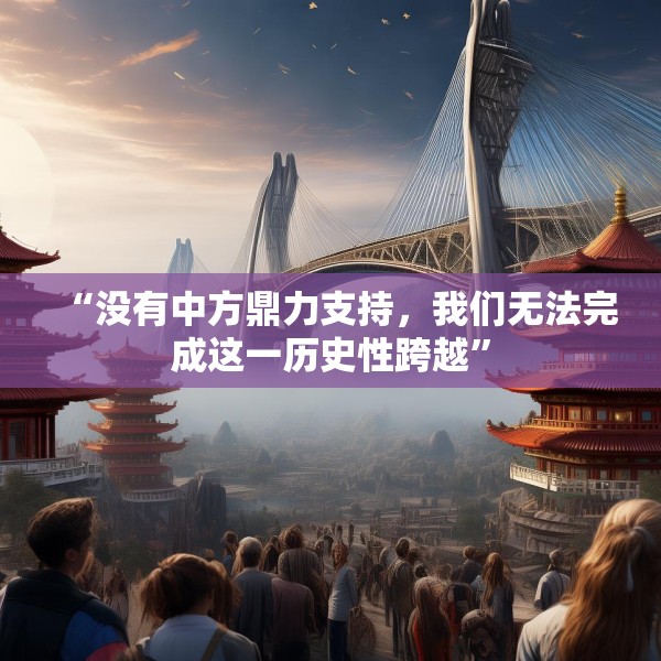 “没有中方鼎力支持，我们无法完成这一历史性跨越”