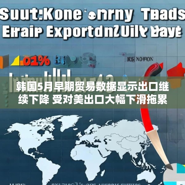 韩国5月早期贸易数据显示出口继续下降 受对美出口大幅下滑拖累