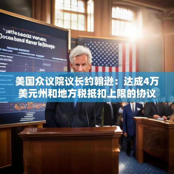 美国众议院议长约翰逊：达成4万美元州和地方税抵扣上限的协议