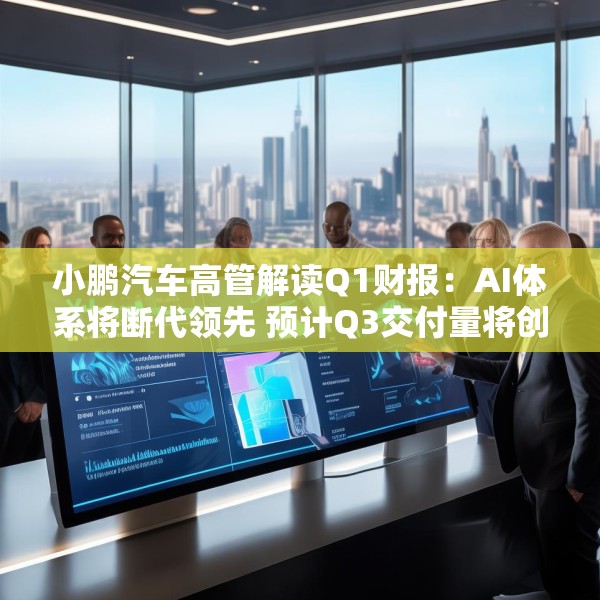 小鹏汽车高管解读Q1财报：AI体系将断代领先 预计Q3交付量将创新高
