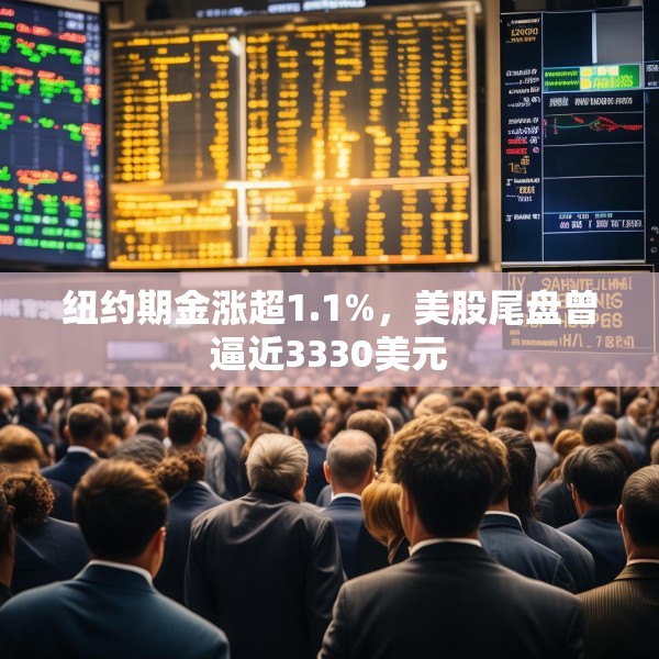 纽约期金涨超1.1%，美股尾盘曾逼近3330美元