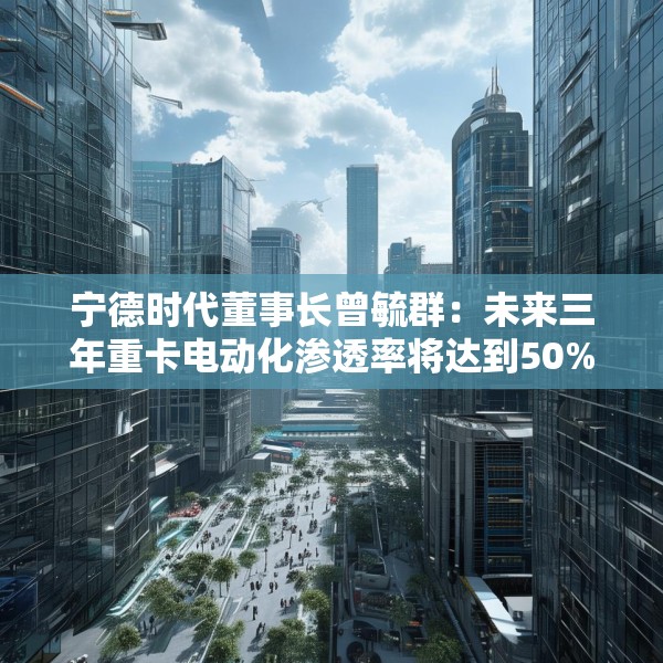 宁德时代董事长曾毓群：未来三年重卡电动化渗透率将达到50%
