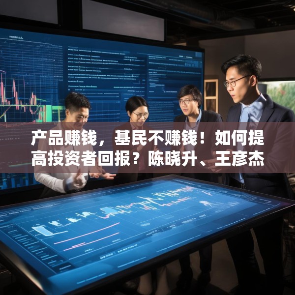 产品赚钱，基民不赚钱！如何提高投资者回报？陈晓升、王彦杰、朱永强、张波这样说