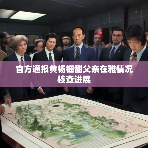 官方通报黄杨钿甜父亲在雅情况核查进展