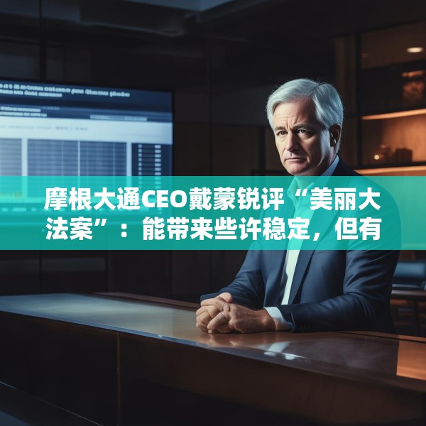 摩根大通CEO戴蒙锐评“美丽大法案”：能带来些许稳定，但有代价
