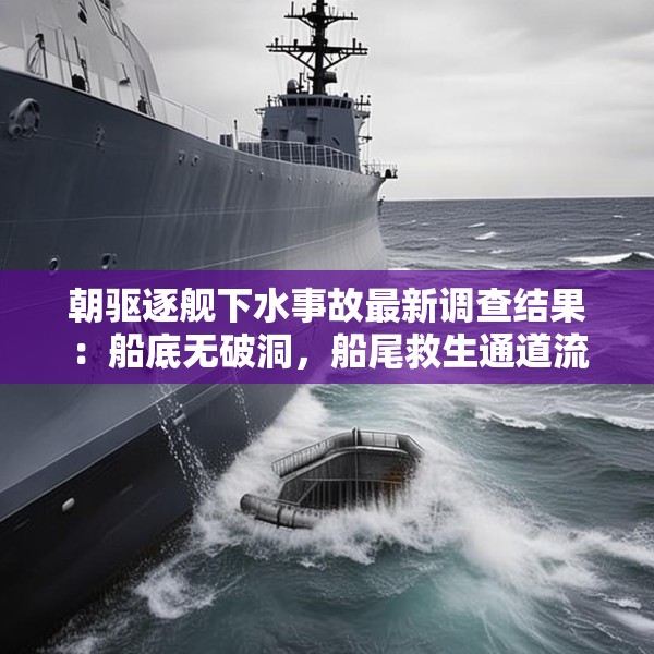 朝驱逐舰下水事故最新调查结果：船底无破洞，船尾救生通道流入海水
