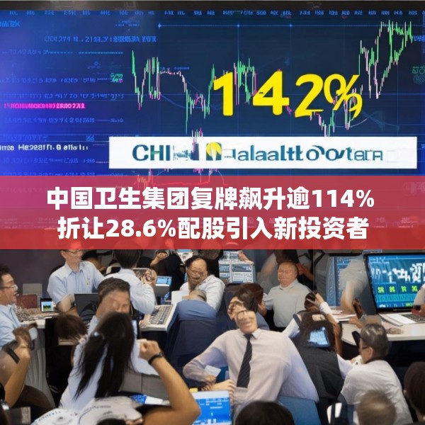 中国卫生集团复牌飙升逾114% 折让28.6%配股引入新投资者