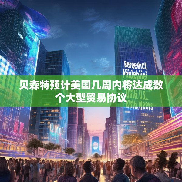 贝森特预计美国几周内将达成数个大型贸易协议