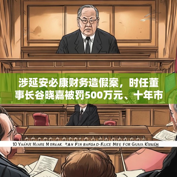 涉延安必康财务造假案，时任董事长谷晓嘉被罚500万元、十年市场禁入