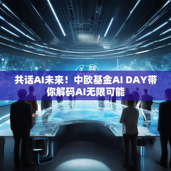共话AI未来！中欧基金AI DAY带你解码AI无限可能
