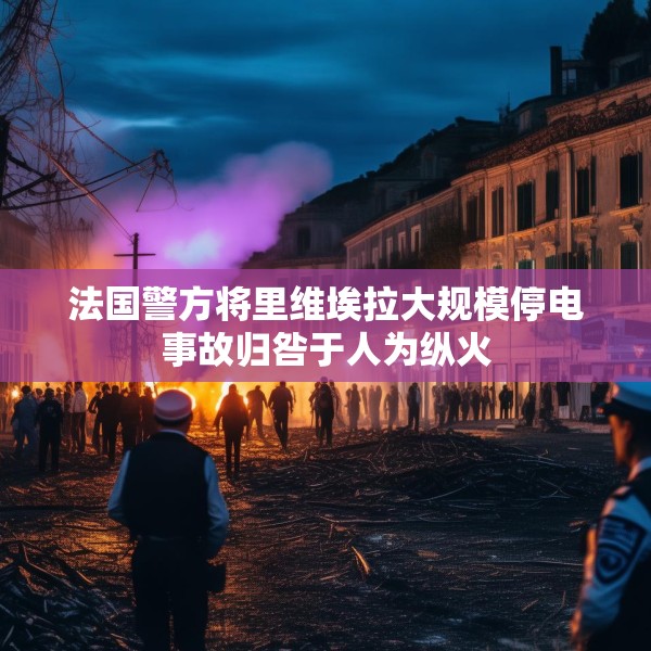 法国警方将里维埃拉大规模停电事故归咎于人为纵火