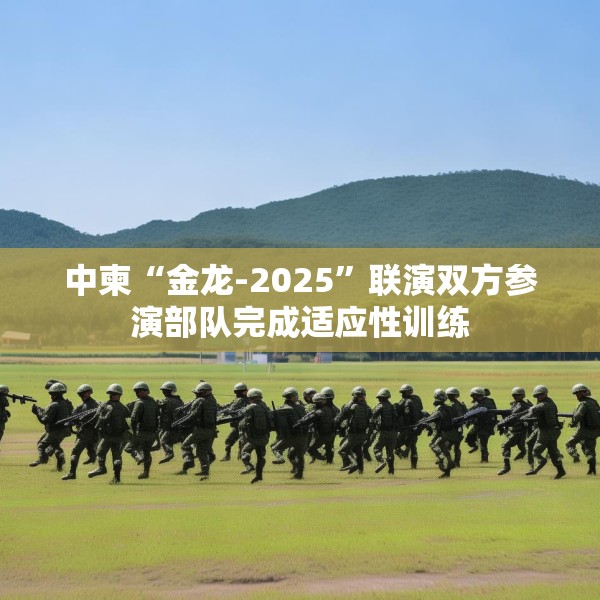 中柬“金龙-2025”联演双方参演部队完成适应性训练