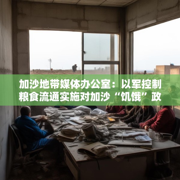 加沙地带媒体办公室：以军控制粮食流通实施对加沙“饥饿”政策