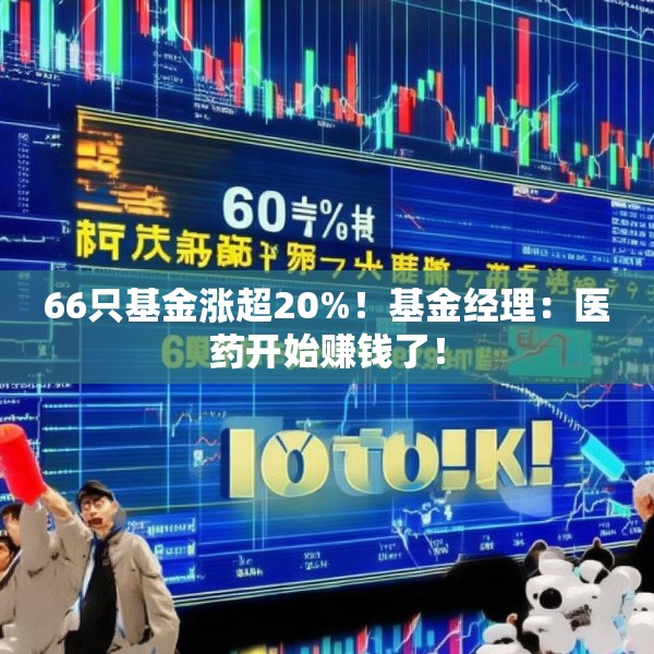 66只基金涨超20%！基金经理：医药开始赚钱了！