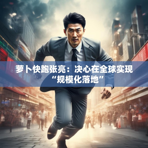 萝卜快跑张亮：决心在全球实现“规模化落地”