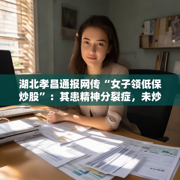 湖北孝昌通报网传“女子领低保炒股”：其患精神分裂症，未炒股
