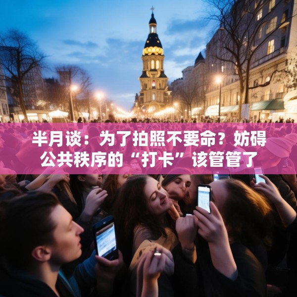 半月谈：为了拍照不要命？妨碍公共秩序的“打卡”该管管了