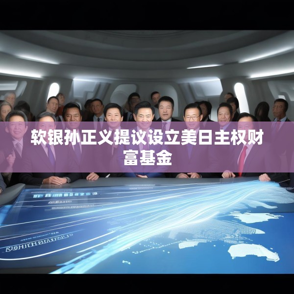 软银孙正义提议设立美日主权财富基金