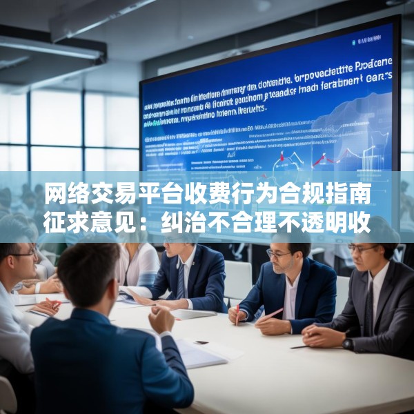 网络交易平台收费行为合规指南征求意见：纠治不合理不透明收费，降低经营者负担