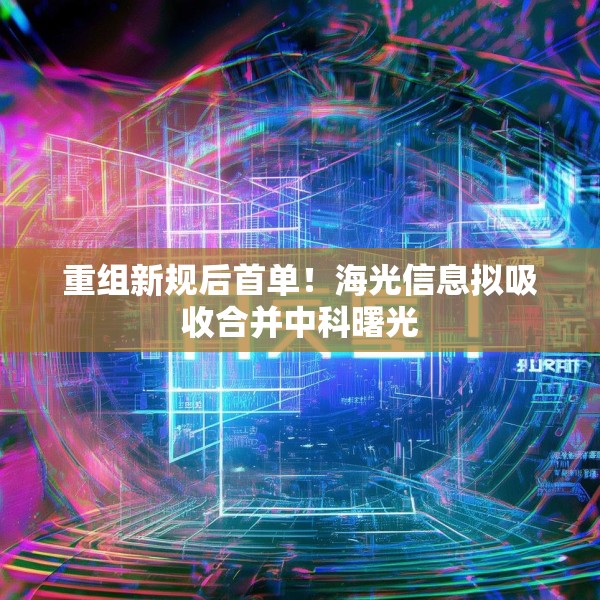 重组新规后首单！海光信息拟吸收合并中科曙光