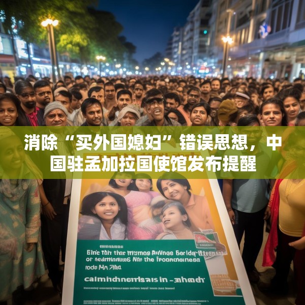 消除“买外国媳妇”错误思想，中国驻孟加拉国使馆发布提醒