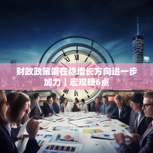 财政政策需在稳增长方向进一步加力｜宏观晚6点