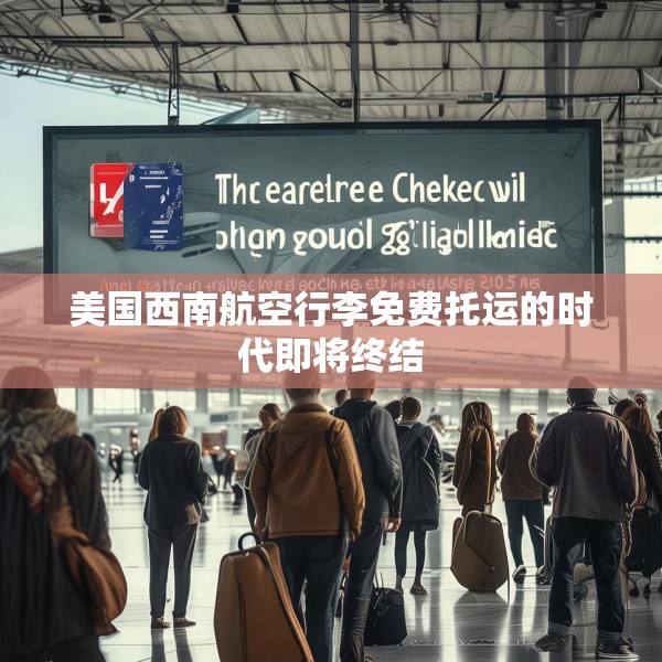 美国西南航空行李免费托运的时代即将终结