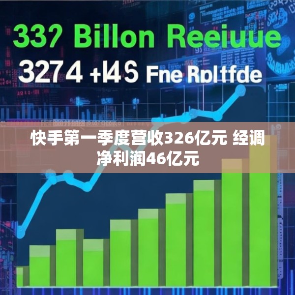 快手第一季度营收326亿元 经调净利润46亿元