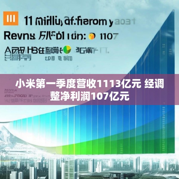 小米第一季度营收1113亿元 经调整净利润107亿元