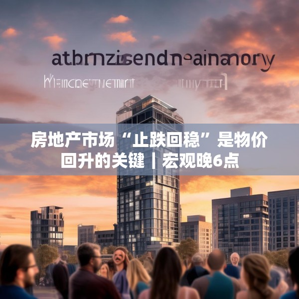 房地产市场“止跌回稳”是物价回升的关键｜宏观晚6点