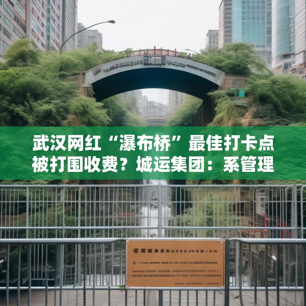 武汉网红“瀑布桥”最佳打卡点被打围收费？城运集团：系管理利用桥下空间