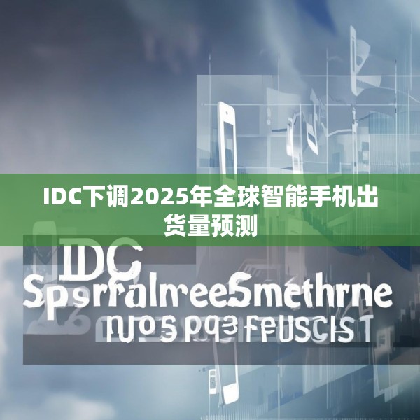 IDC下调2025年全球智能手机出货量预测