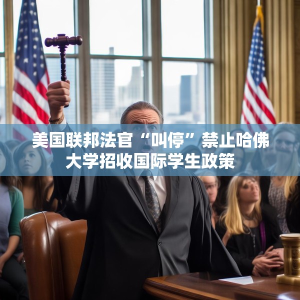 美国联邦法官“叫停”禁止哈佛大学招收国际学生政策