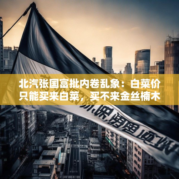 北汽张国富批内卷乱象：白菜价只能买来白菜，买不来金丝楠木