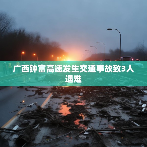 广西钟富高速发生交通事故致3人遇难