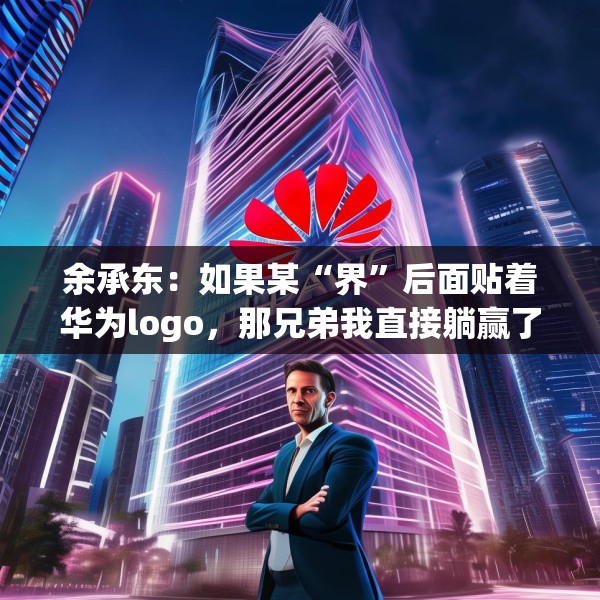 余承东：如果某“界”后面贴着华为logo，那兄弟我直接躺赢了