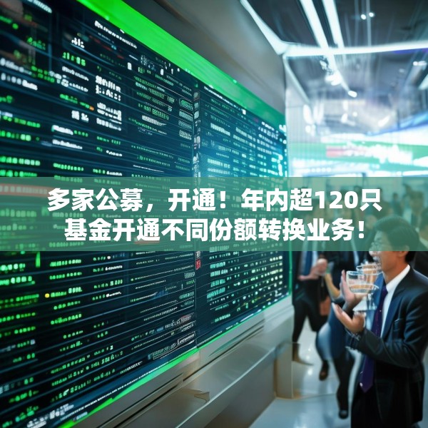 多家公募，开通！年内超120只基金开通不同份额转换业务！