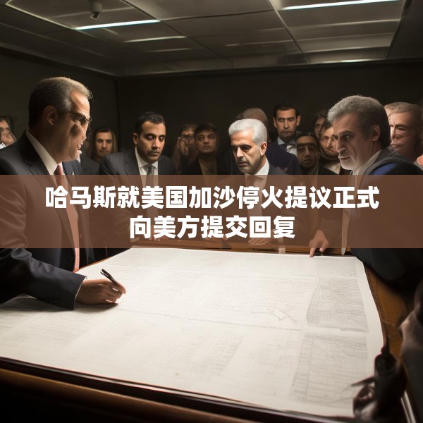 哈马斯就美国加沙停火提议正式向美方提交回复