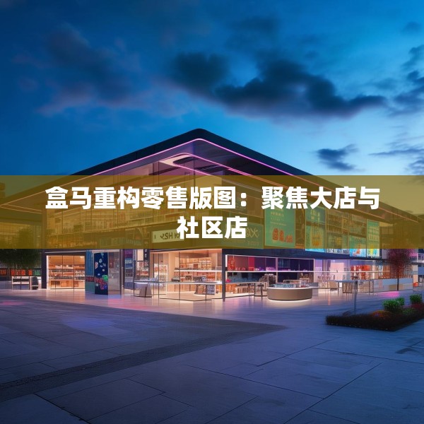 盒马重构零售版图：聚焦大店与社区店