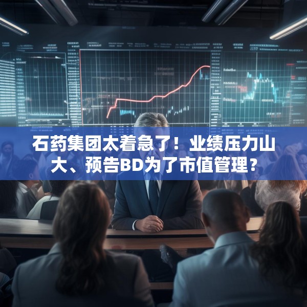 石药集团太着急了！业绩压力山大、预告BD为了市值管理？